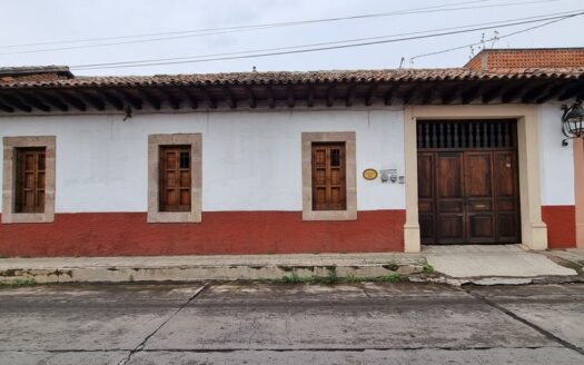 Fachada venta casa Pátzcuaro Michoacán