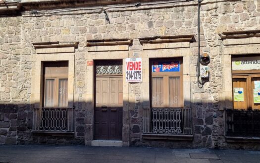 Fachada Venta Casa Colonial Centro Morelia Michoacán