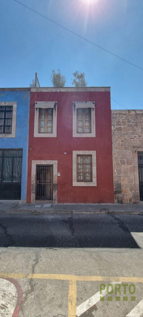 VENTA CASA Centro Morelia Michoacán Fachada