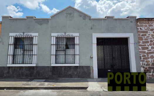 Fachada casa venta Centro Morelia Michoacán